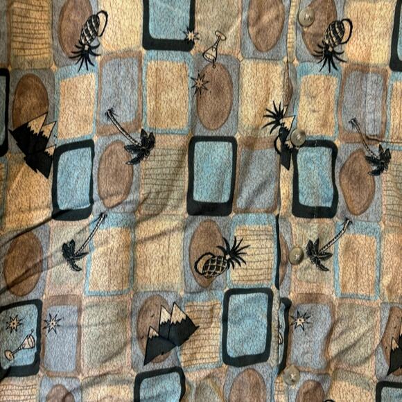 Vintage Pierre Cardin Shirt Mens XXL Button Down Biggie Tupac Streetwear Martini - Picture 4 of 6